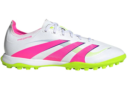 adidas Predator League Turf Cloud White Lucid Pink Lucid Lemon - sneakers view 2
