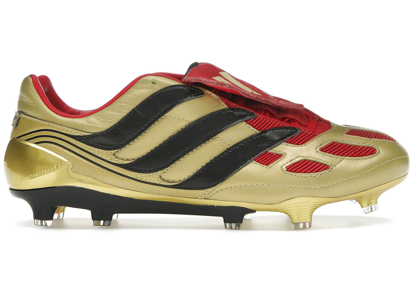 adidas Predator Precision FG Zinedine Zidane Gold Metallic Made in Germany