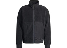adidas Premium Essentials Polar Fleece Full-Zip Jacket Black - apparel view 2