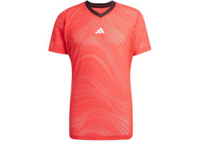 adidas Pro Climacool+ Mesh Freelift Tee Semi Lucid Red
