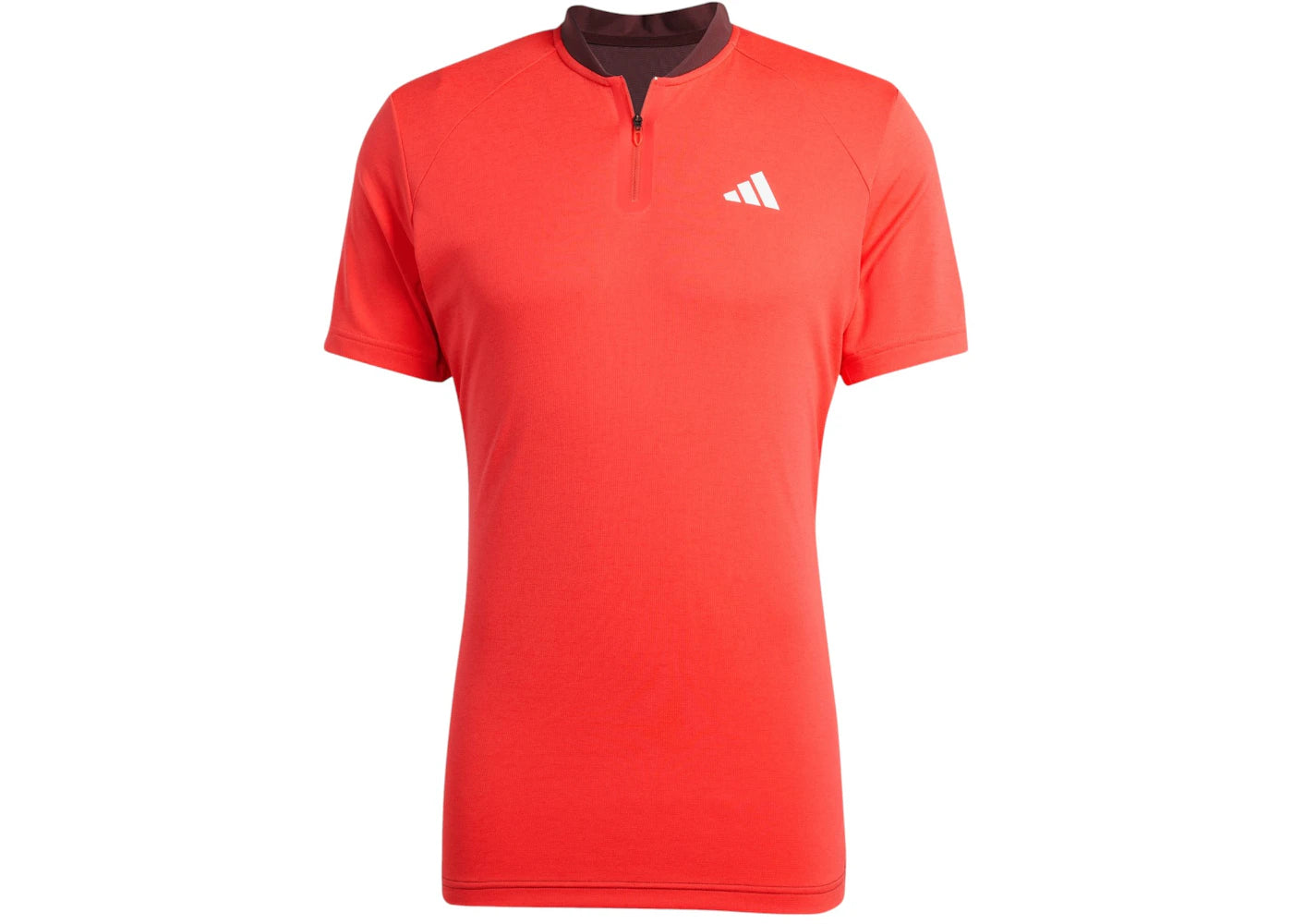 adidas Pro Freelift Polo Shirt Semi Lucid Red - vue secondaire A