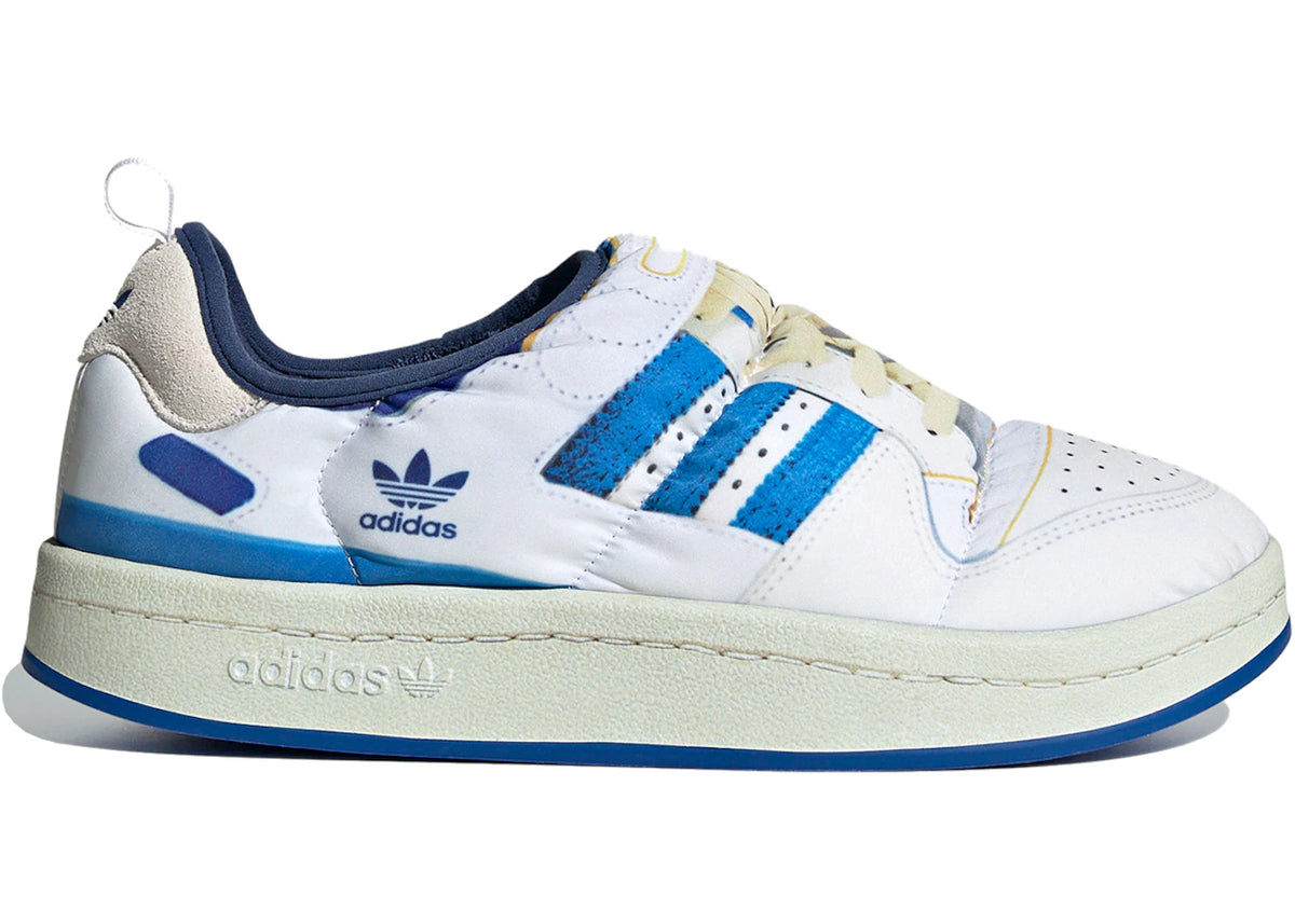 adidas Puffylette Forum 84 OG White Blue - vue 360
