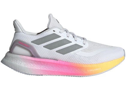 adidas Pureboost 5 Cloud White Silver Metallic Spark (Women's) - sneakers view 2