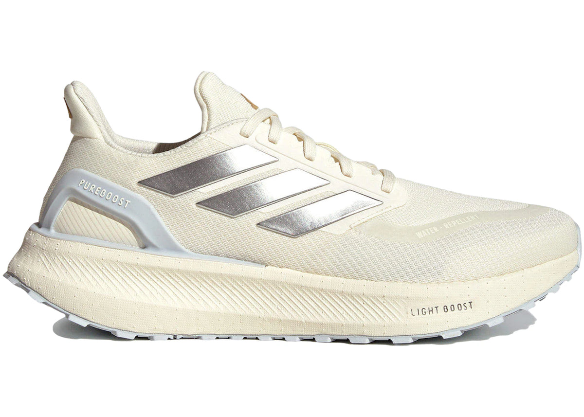 adidas Pureboost 5 Pale Ivory Metallic Silver - vue secondaire A