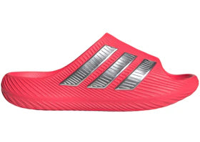 adidas Purechill Slides Lucid Red Matte Silver