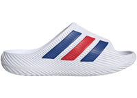 adidas Purechill Slides White Royal Blue Better Scarlet