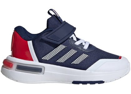 adidas Racer Marvel Captain America Dark Blue Cloud White Silver Metallic (GS) - sneakers view 2
