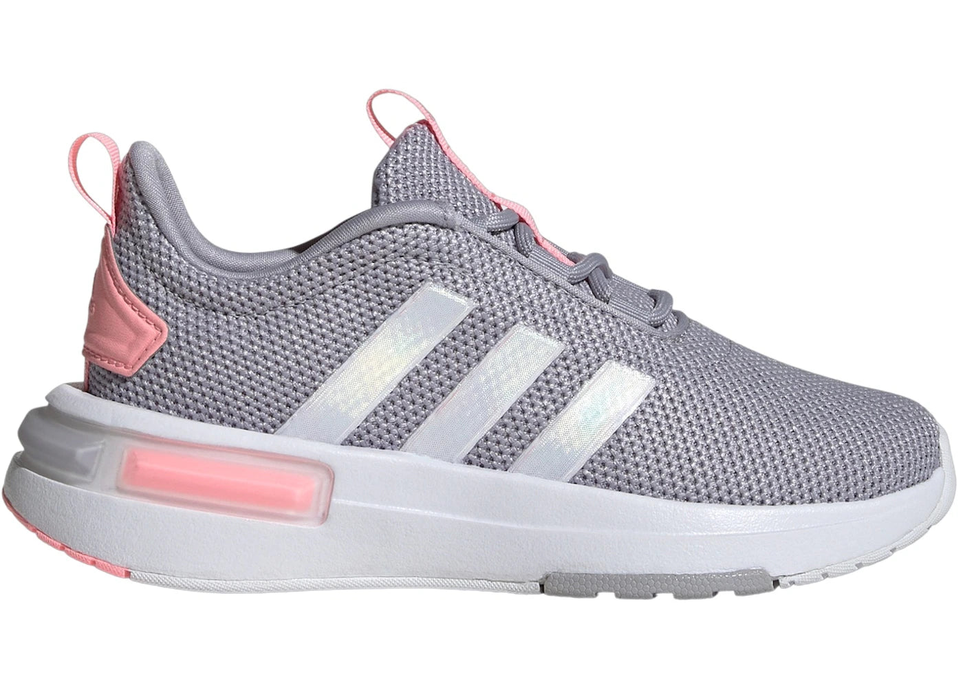 adidas Racer TR23 Glory Grey Iridescent Pink Spark (GS) - vue 360
