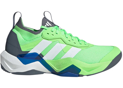 adidas Rapidmove ADV 2 Lime Burst Cloud White Royal Blue - sneakers view 2