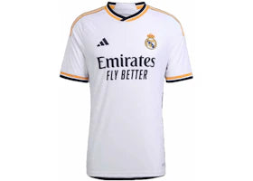 adidas Real Madrid 23/24 Home Authentic Jersey White - vue 360