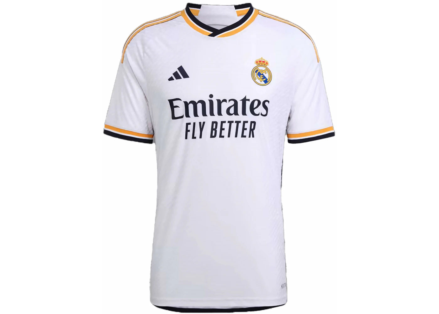 adidas Real Madrid 23/24 Home Authentic Jersey White - vue secondaire A