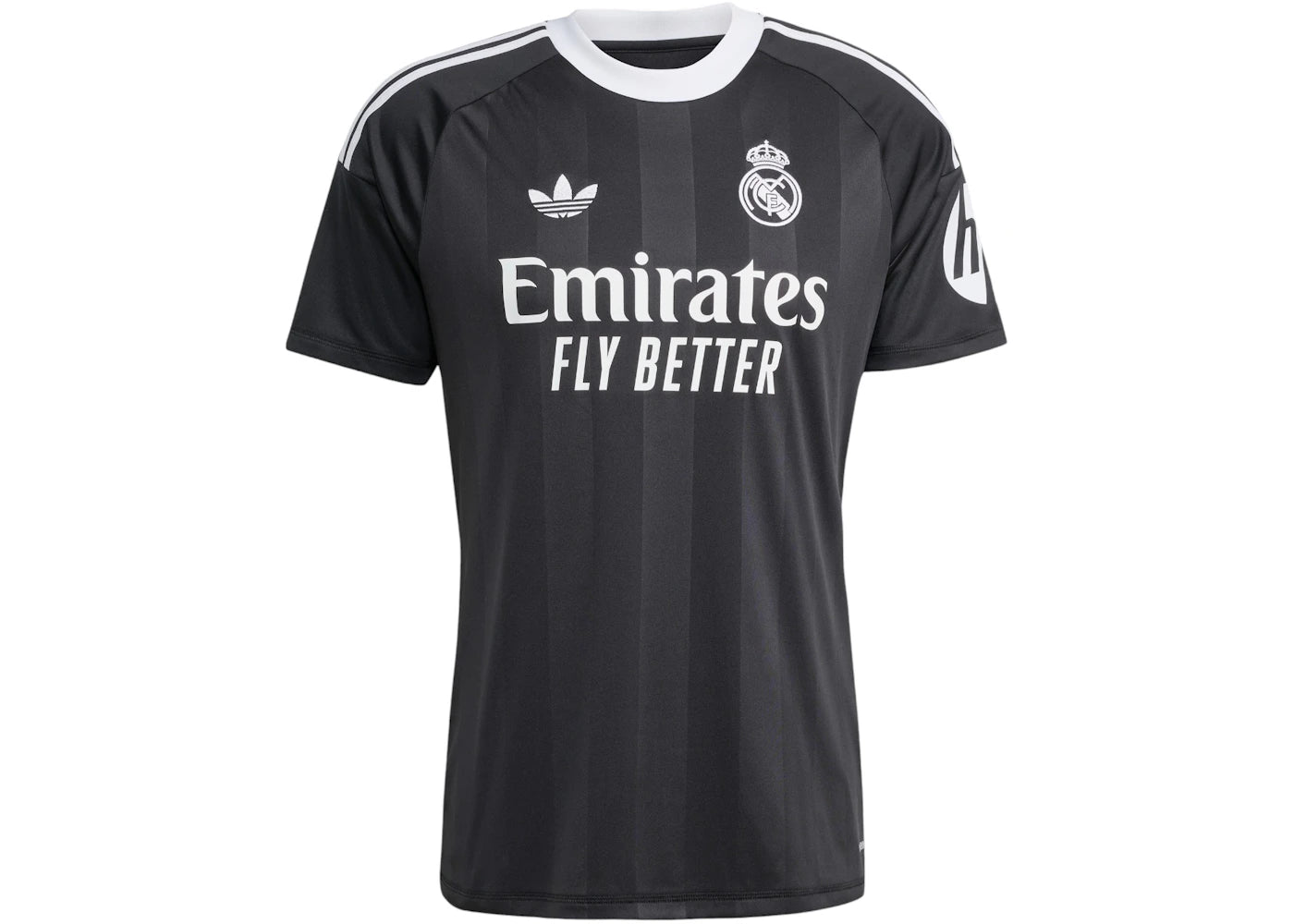 adidas Real Madrid 25/26 Third Goalkeeper Jersey Black - vue 360