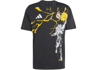 adidas Real Madrid Avengers T-Shirt Black