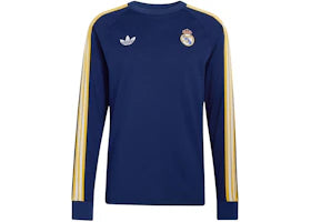 adidas Real Madrid L/S T-Shirt Dark Blue