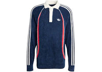 adidas Retro Remix Teamgeist Polo Night Indigo Better Scarlet Off White