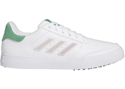 adidas Retrocross 24 Spikeless Golf Cloud White Preloved Green - sneakers view 2