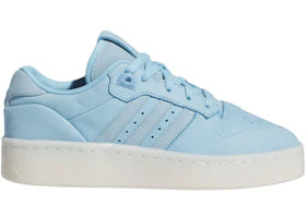 adidas Rivalry Low Lux Clear Blue Ivory (Women's) - authentic adidas sneakers