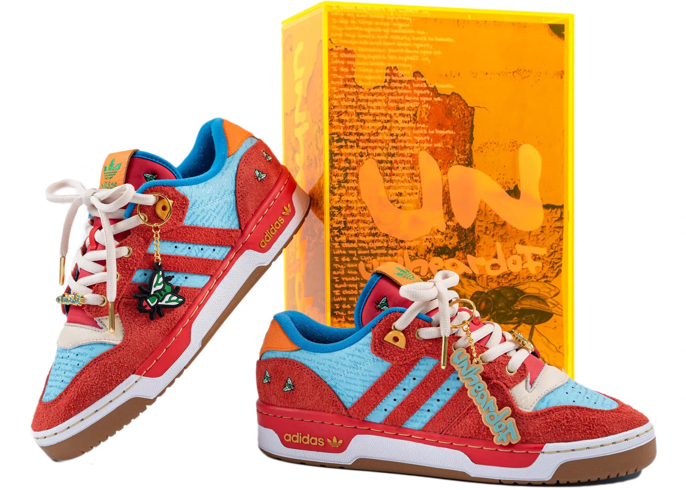 adidas Rivalry Low Unheardof Erika's Poem (Orange Box) - vue secondaire B