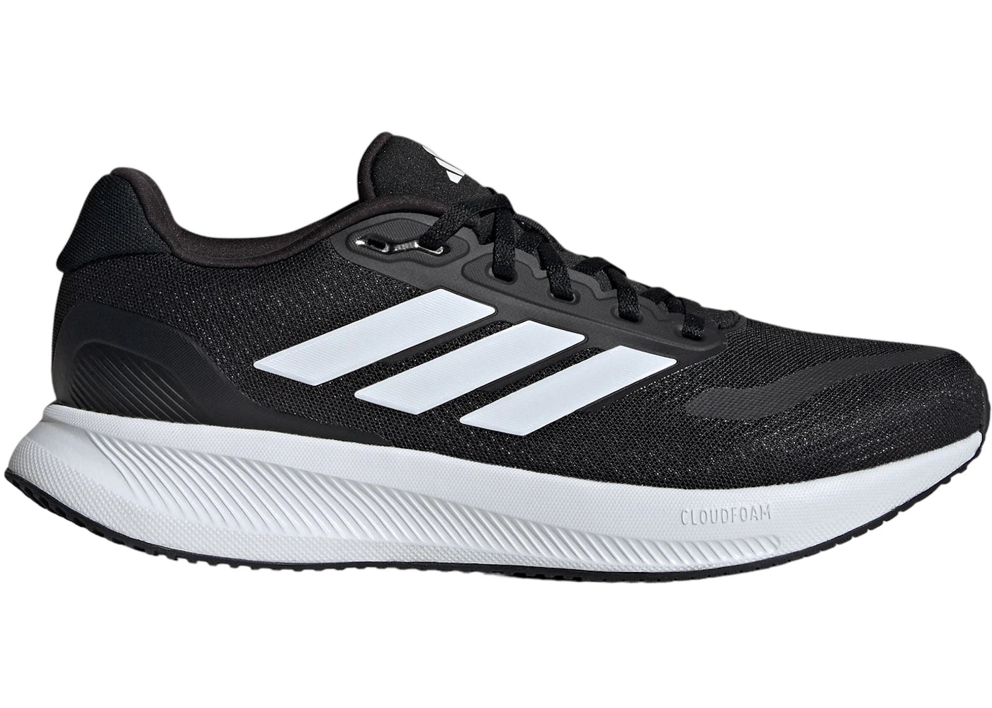 adidas Runfalcon 5 Core Black Cloud White - vue 360