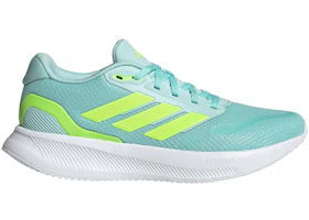 adidas Runfalcon 5 Semi Flash Aqua Lucid Lemon Core Black (Women's)