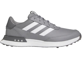 adidas S2G 24 Leather Spikeless Golf Grey Cloud White Grey - vue 360