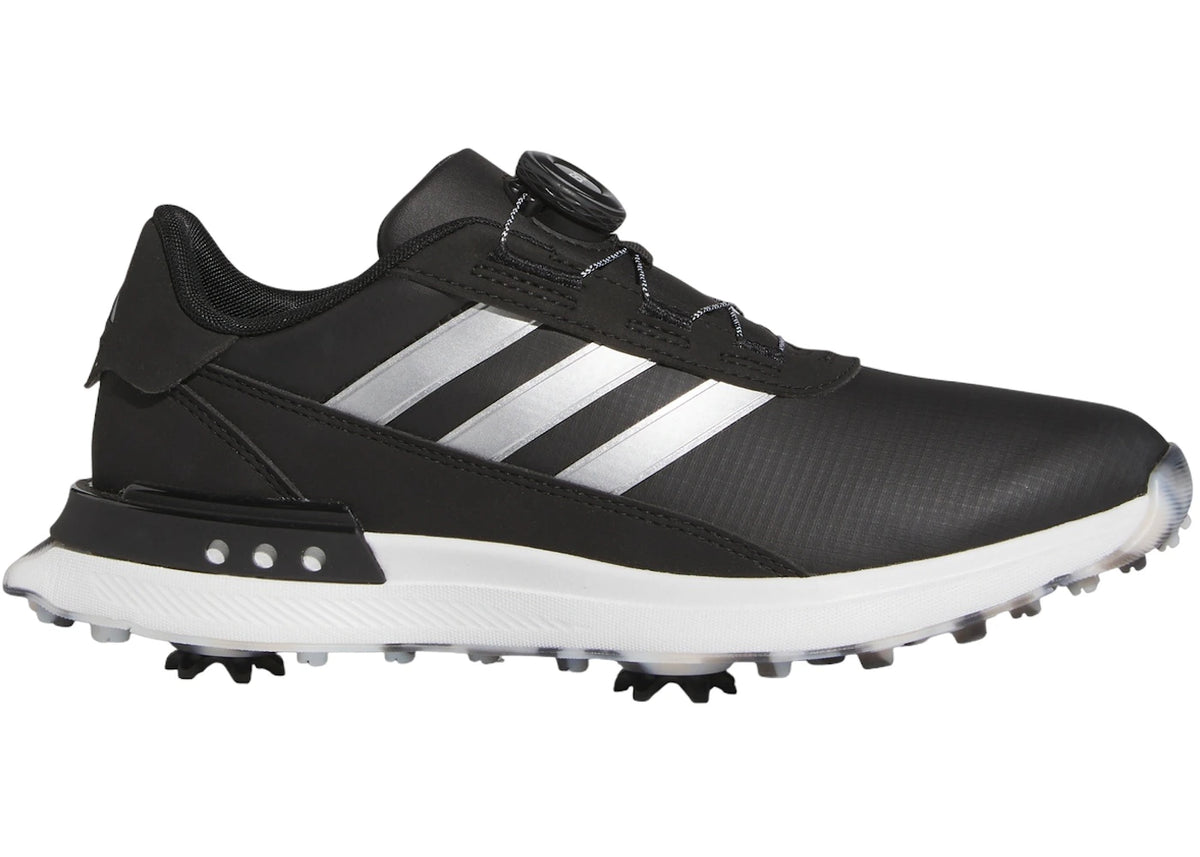 adidas S2G BOA 24 Golf Core Black Silver Metallic Wonder Quartz (Women's) - vue secondaire A