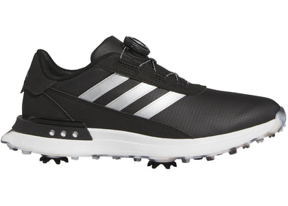 adidas S2G BOA 24 Golf Core Black Silver Metallic Wonder Quartz (Women's) - sneakers view 2