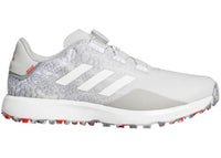adidas S2G BOA Spikeless Golf Grey Cloud White Grey Three