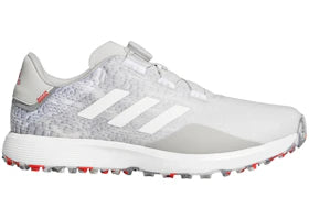 adidas S2G BOA Spikeless Golf Grey Cloud White Grey Three