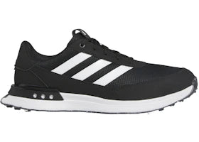 adidas S2G Spikeless 24 Wide Golf Core Black Cloud White Iron Metallic