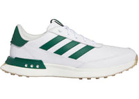 adidas S2G Spikeless Leather 24 Golf Cloud White Collegiate Green Gum