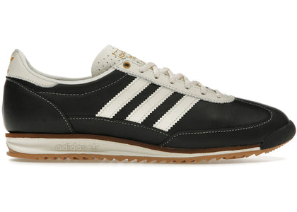 adidas SL 72 Core Black Leather (Women's) - authentic adidas sneakers