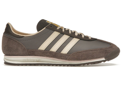adidas SL 72 OG Charcoal Crystal Sand Brown (Women's) - authentic adidas sneakers