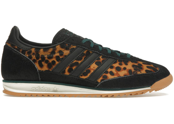 adidas SL 72 OG Leopard Print Collegiate Green (Women's) sneakers - authentic adidas shoes