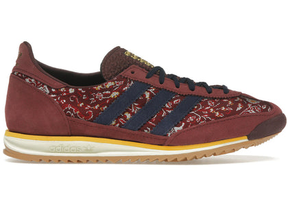 adidas SL 72 OG Shadow Red Maroon Bright Gold (Women's) - authentic adidas sneakers