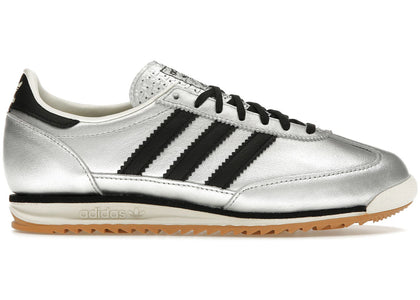 adidas SL 72 OG Silver Metallic Black Gum (Women's) - authentic adidas sneakers