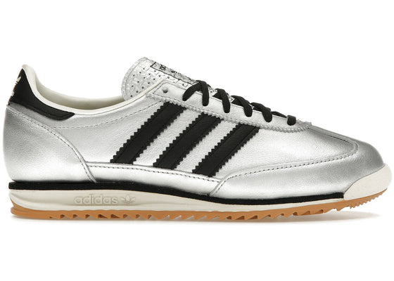 adidas SL 72 OG Silver Metallic Black Gum (Women's) sneakers - authentic adidas shoes