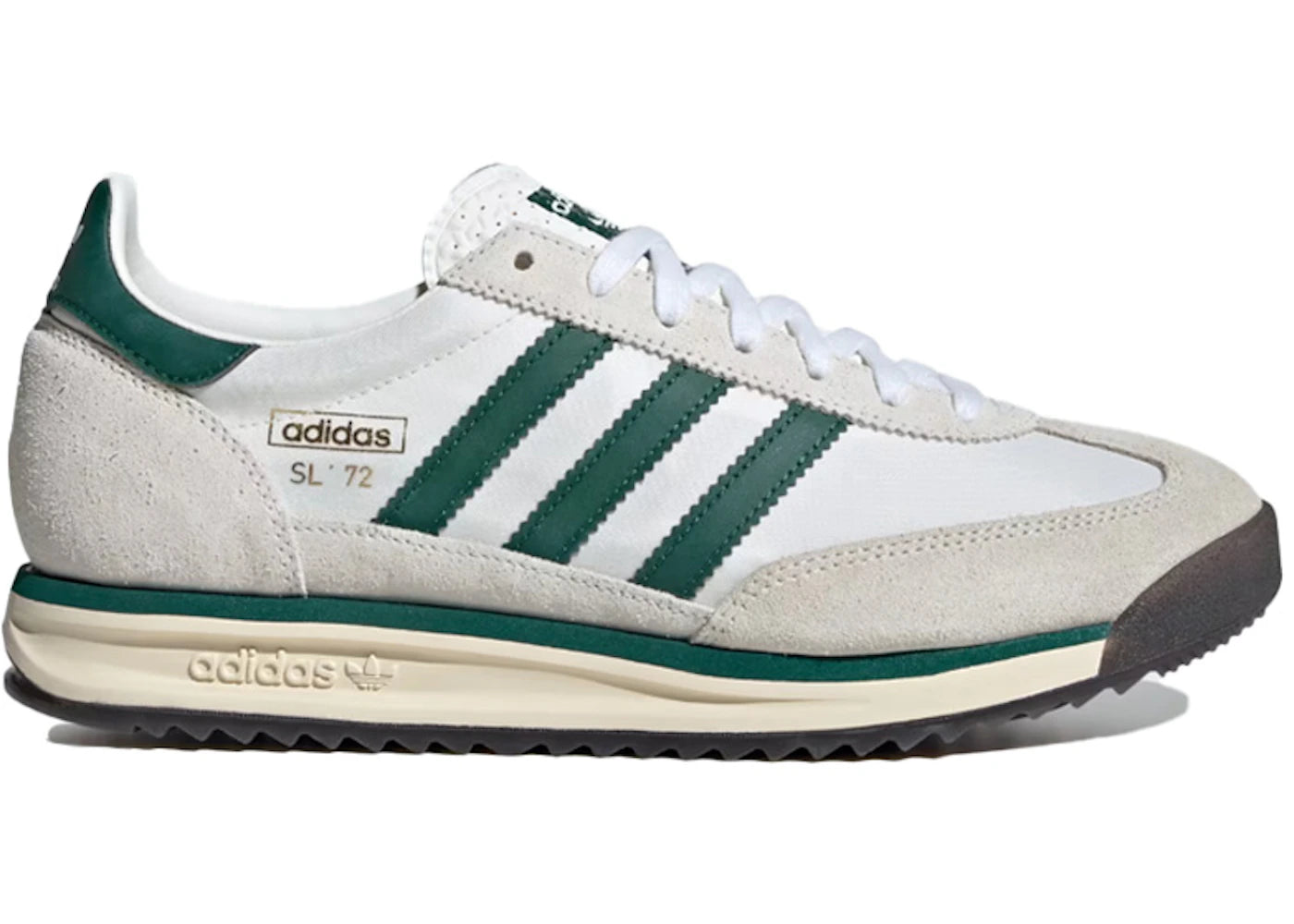 adidas SL 72 RS Cloud White Collegiate Green - vue 360