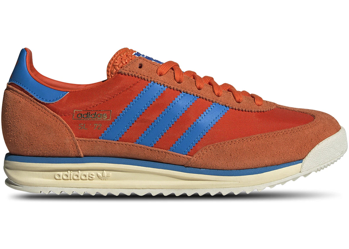 adidas SL 72 RS Collegiate Orange Bright Blue - vue 360