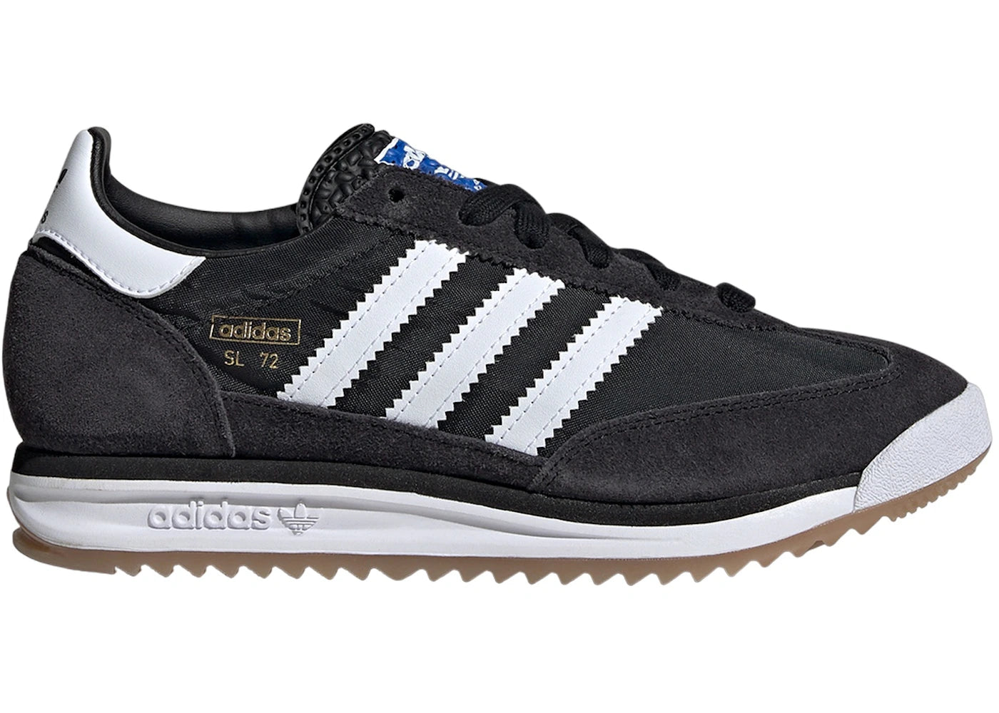 adidas SL 72 RS Core Black Cloud White Blue (GS)