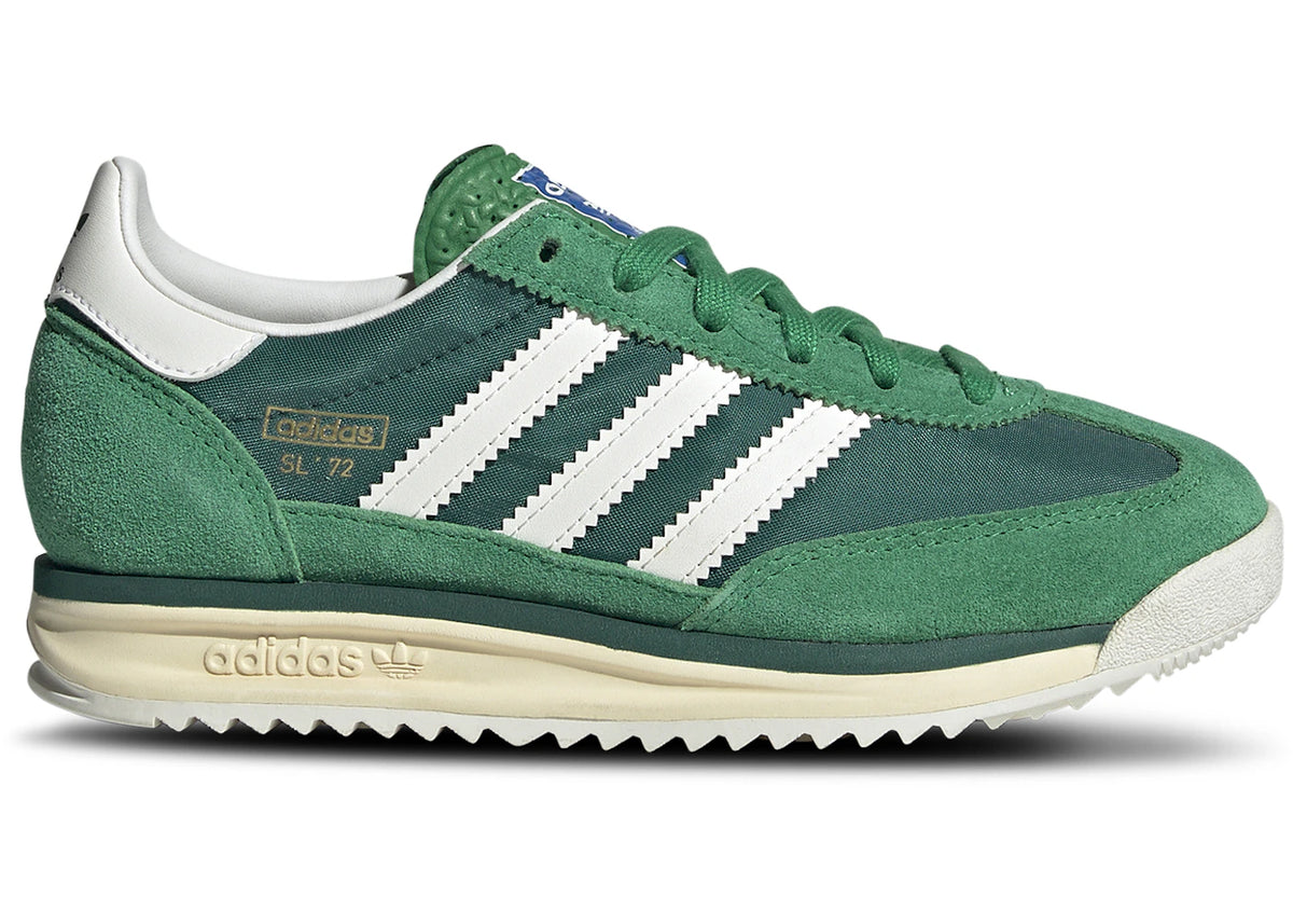 adidas SL 72 RS Green Core White Collegiate Green (GS) - vue 360