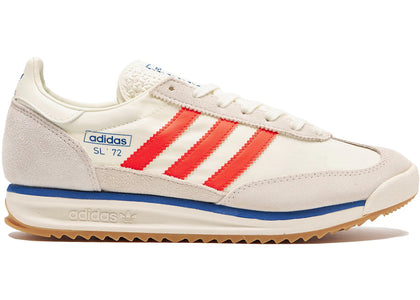 adidas SL 72 RS Off White Solar Red - authentic adidas sneakers