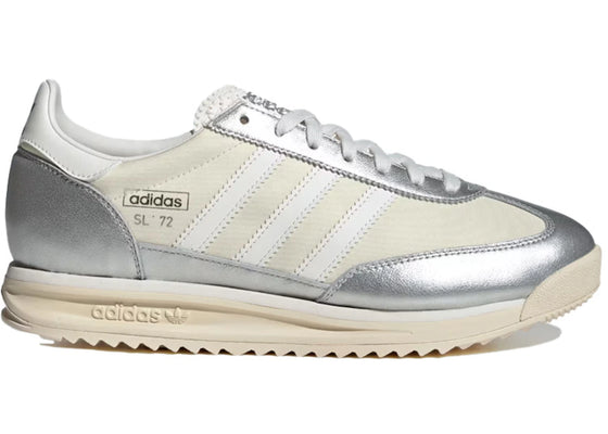 adidas SL 72 RS Silver Metallic Cloud White sneakers - authentic adidas shoes