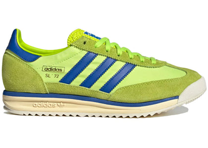 adidas SL 72 RS Solar Slime Royal Blue - authentic adidas sneakers