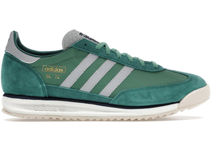 adidas SL 72 RS Preloved Green Grey Collegiate Green - authentic adidas sneakers