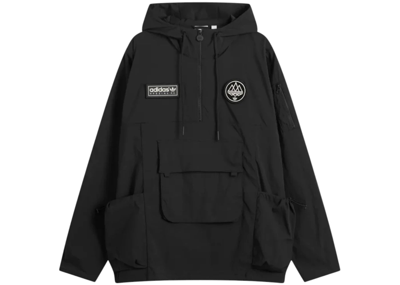 adidas SPZL F.C. Smock Jacket Black