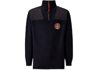 adidas SPZL x C.P. Company Lambswool GRS Half Zip Sweatshirt Total Eclipse/Blue