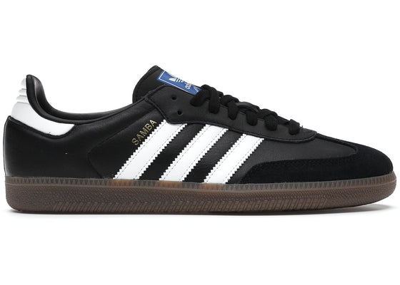 adidas Samba OG Black White Gum sneakers - authentic adidas shoes