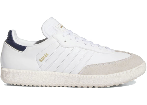 adidas Samba Golf Cloud White Collegiate Navy sneakers - authentic adidas shoes