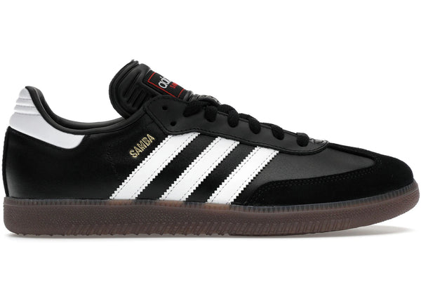 adidas Samba Indoor Core Black Cloud White Vivid Red sneakers - authentic adidas shoes